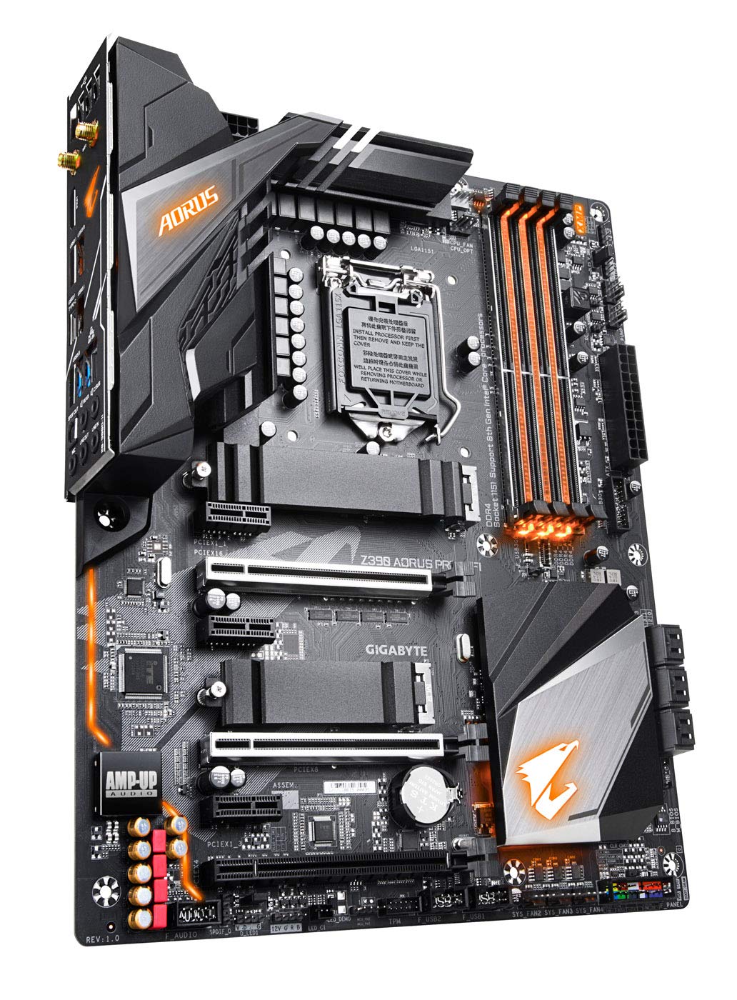 Amazon | Gigabyte Z390 AORUS PRO WIFI motherboard LGA 1151 (Socket